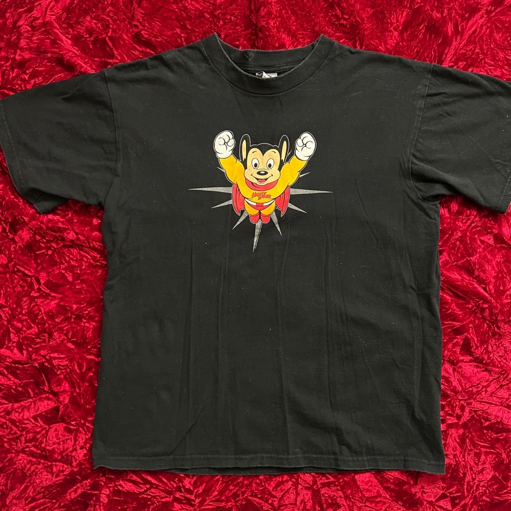 Vintage Mighty Mouse Short Sleeve T Shirt